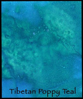 Tibetan Poppy Teal - Lindy's Magical Powder