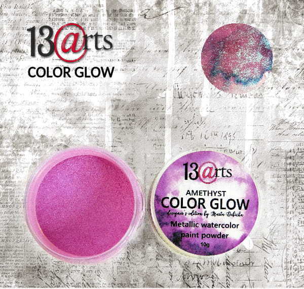 Color Glow Watercolors 13Arts - Amethyst
