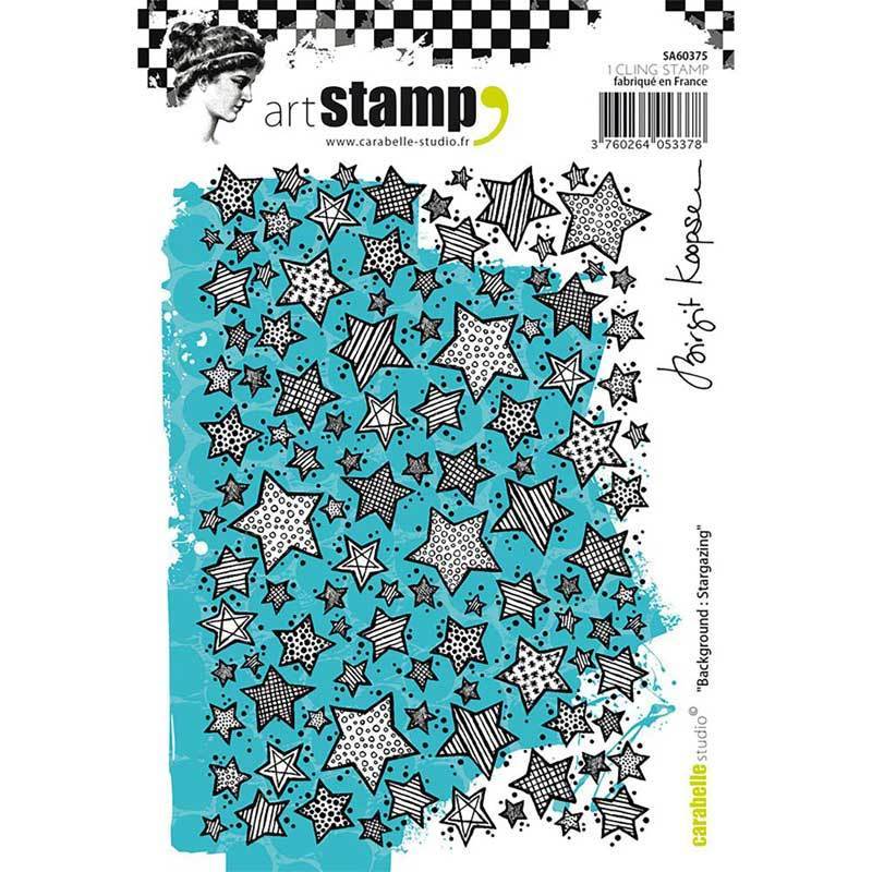 Cling Stamp A6: Background: Stargazing by B. Koopsen - Carabelle Studio