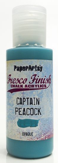 Captain Peacock - Fresco Finish PaperArtsy