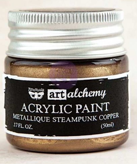 Steampunk Copper - Acrylic Paint Metallique Prima Marketing