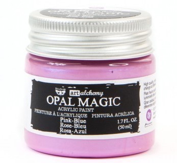 Pink Blue - Acrylic Paint Opal Magic Prima Marketing