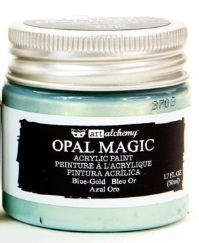 Blue Gold - Acrylic Paint Opal Magic Prima Marketing