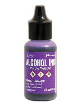 Alcohol ink - Purple Twilight - Tim Holtz