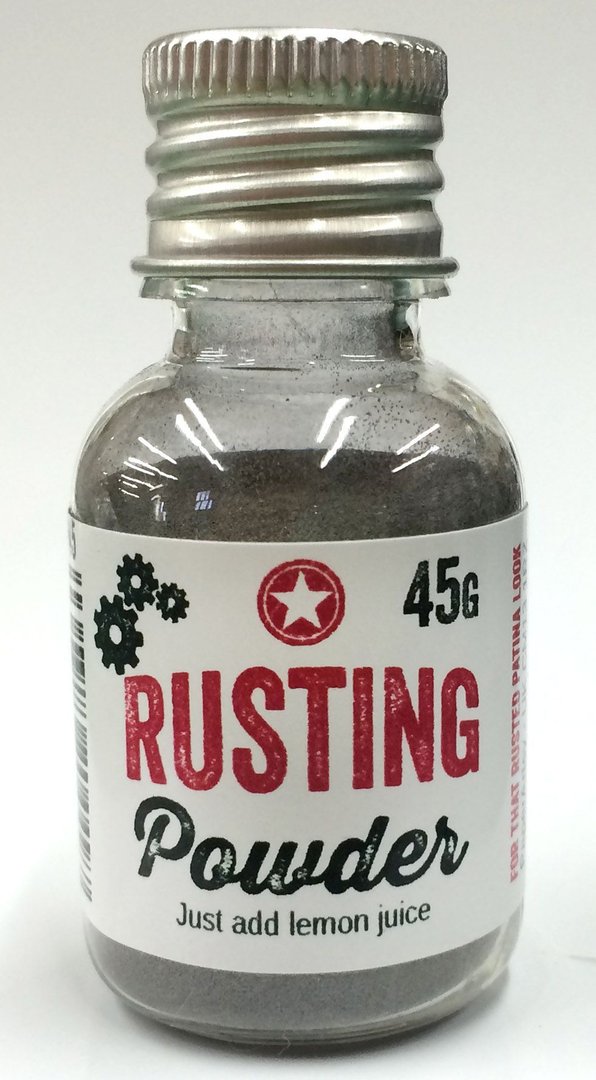 Rusting Powder Paperartsy