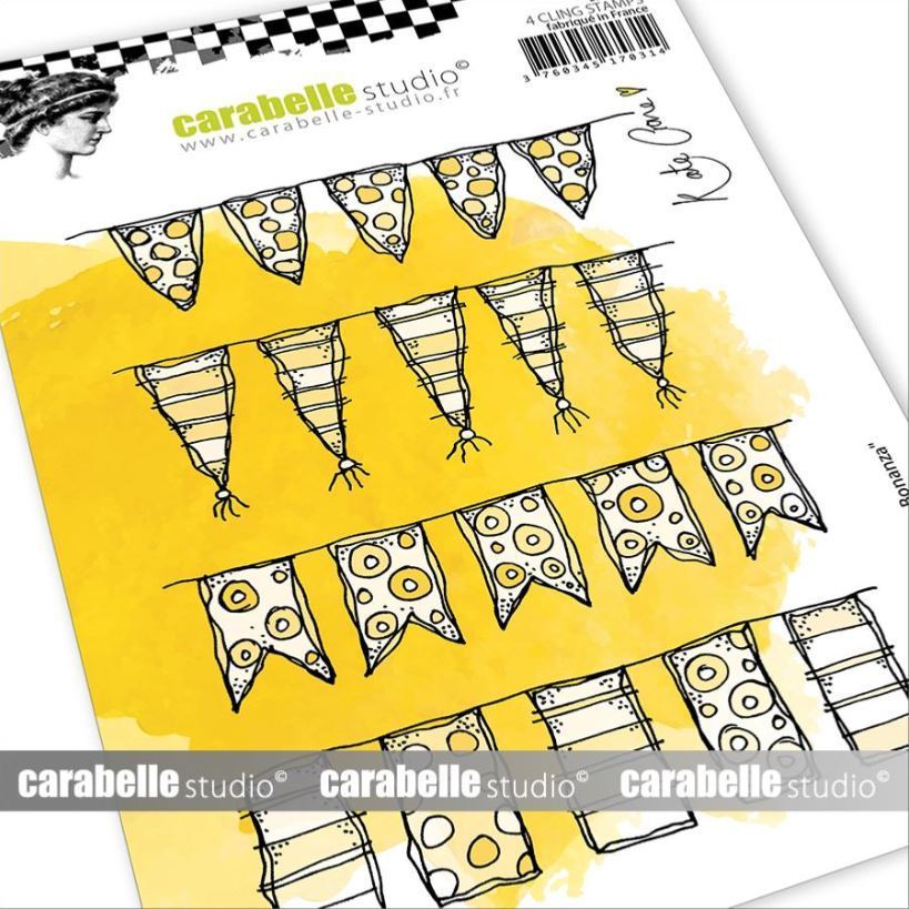 Cling Stamp A6: Bunting Bonanza - Carabelle Studio