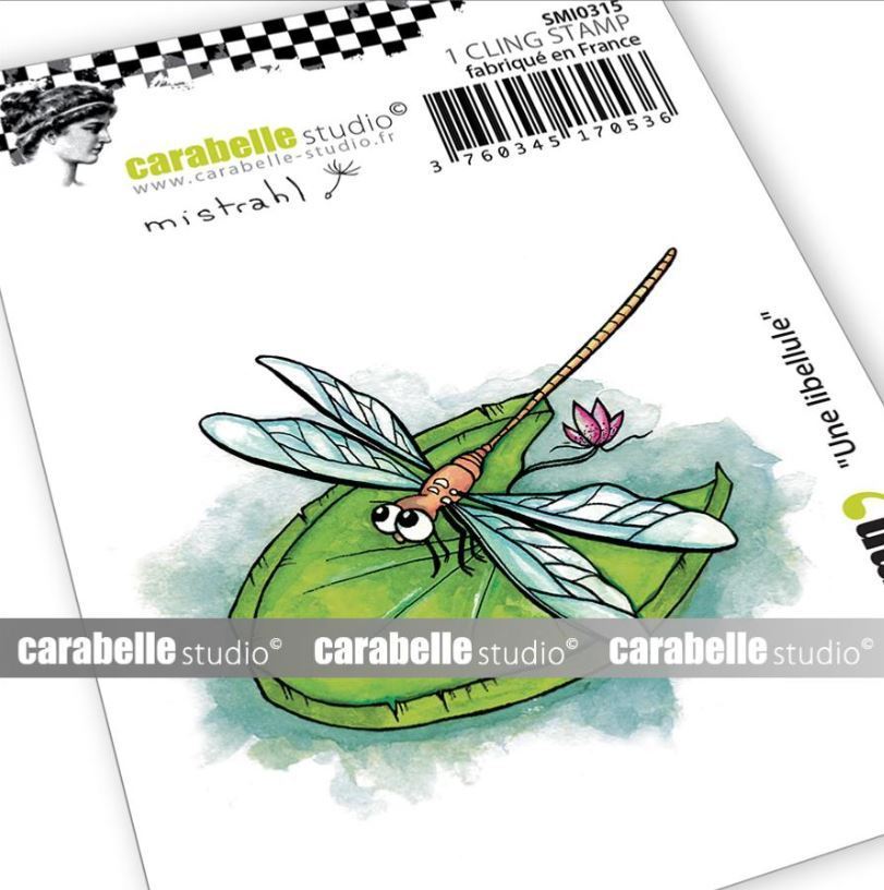 Cling Stamp Small : Une libellule - Carabelle Studio