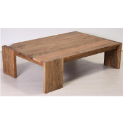 Tavolo etnico basso legno naturale