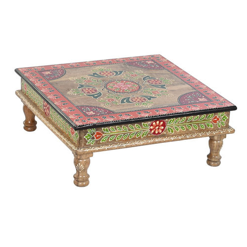 Tavolino indiano dipinto