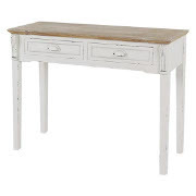 Consolle bianca shabby chic