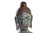 Set 2 busti legno buddha