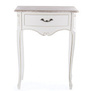 Consolle shabby chic bianca