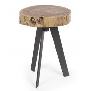 Tavolino rustico legno di acacia