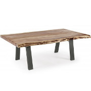Tavolino basso legno di acacia