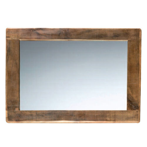 Specchio industrial legno