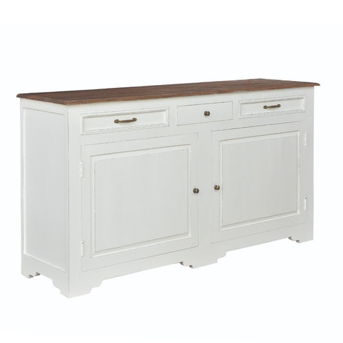 Credenza bianca country chic