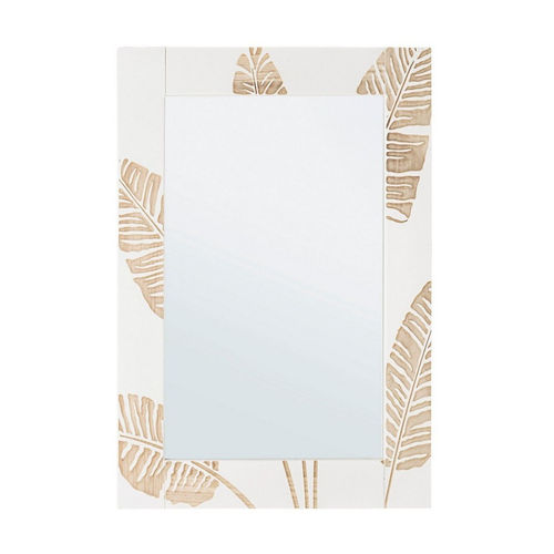 Specchio bianco jungle