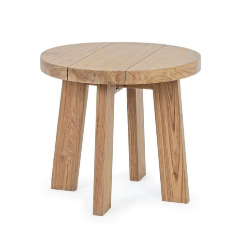 Tavolino tondo vintage legno