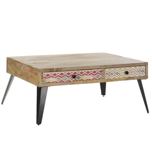 Tavolino legno boho chic