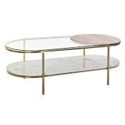Tavolino vintage ovale marmo