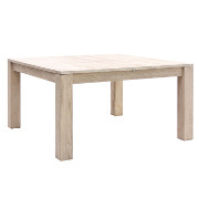 Tavolo pranzo quadrato 150x150 legno
