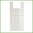 Shopper Plastica 100 Micron Colore Bianco 27+16x50 Confezione 10kg