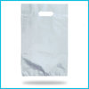 Buste Plastica Fagiolo Bianco Riutilizzabile 100 micron Confezione 10kg - 50+34x80
