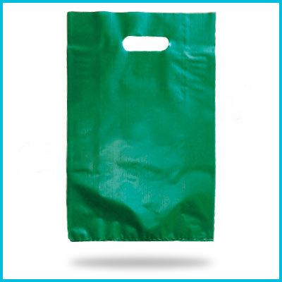 Buste Plastica Fagiolo Verde Riutilizzabile 60 micron Confezione 10kg - 15+10x30