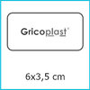 Etichette adesive chiudipacco personalizzate Rettangolare 6x3,5 fondo bianco