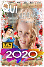 325 Maschere Calendari 2020 GRATIS