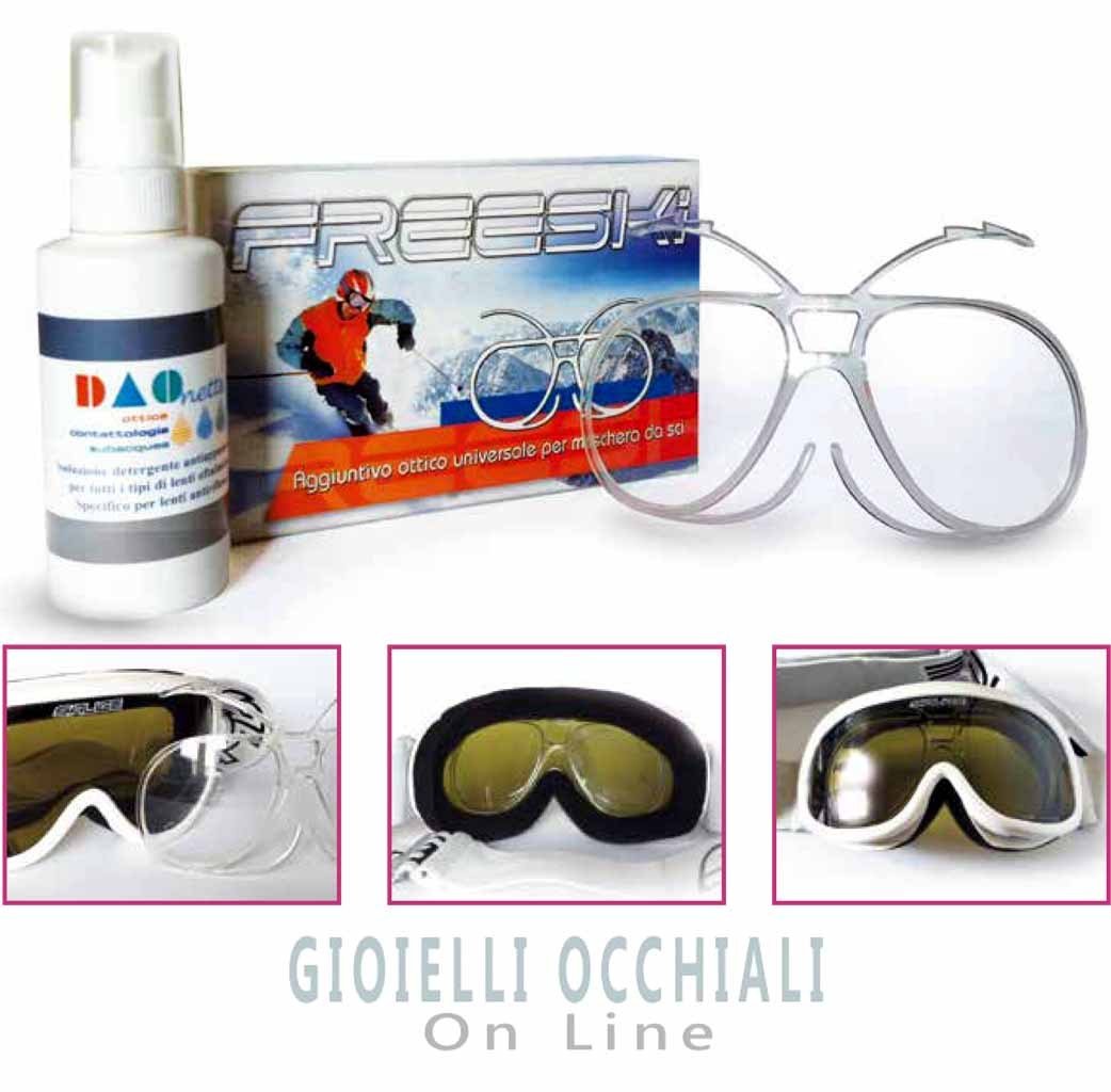 Freeski Adults ski goggle prescription insert