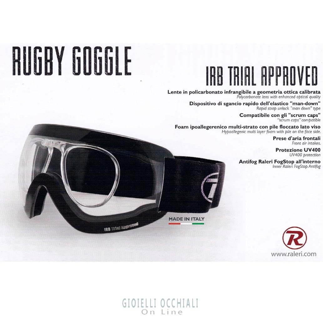 Rugby goggles Raleri
