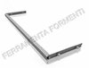 Anodized aluminum crosspiece for cabinet - frame - choose size