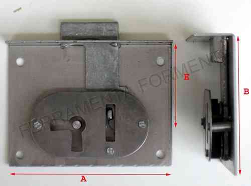 Embedded lock for drawer - 19 FASEM