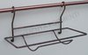 Roll holder basket shelf in steel wire for tube Ø 16 mm - SELECT COLOR