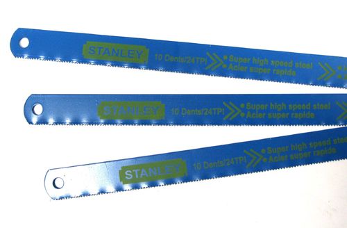 Bimetal hacksaw blades Stanley Blue for iron