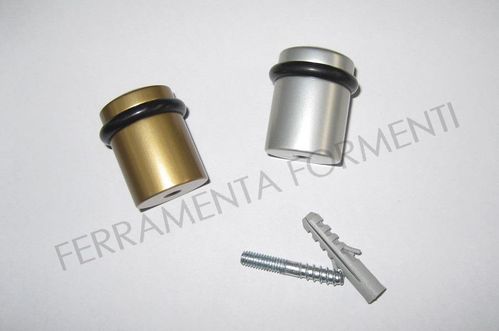 FERMAPORTE in alluminio anodizzato diametro 28 mm x h.40, marca Ghidini, scegliere colore