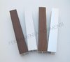 H-JOINT - plinth accessory for aluminum, white, walnut kitchen furniture