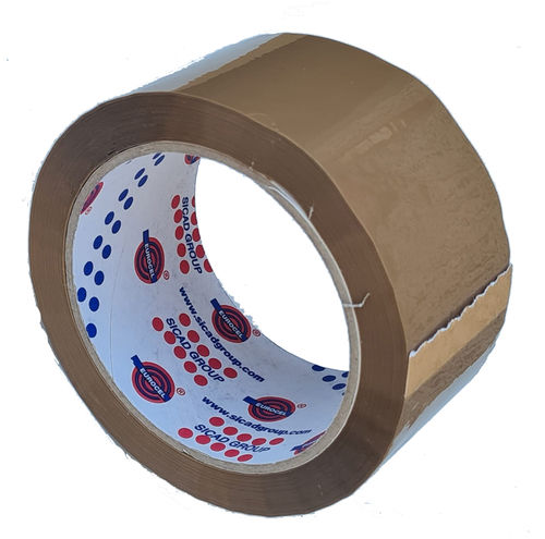 Brown colored  packing tape 50 mm x 66 meters - Eurocell PP36, 1 roll