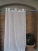 Window curtain, color white, 1 pc, cm 140 x h.300, rings top
