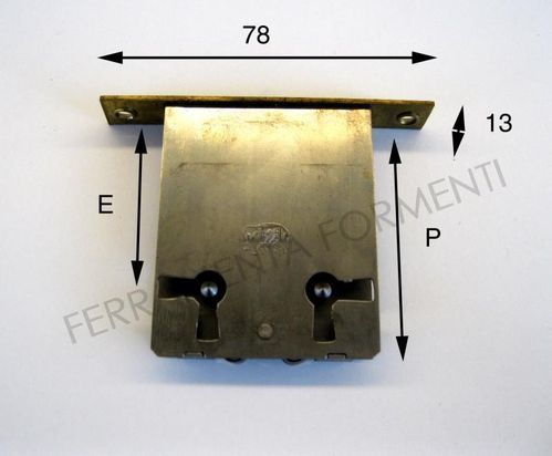 To a lever mortise lock for cabinet door drawer - MERONI 32