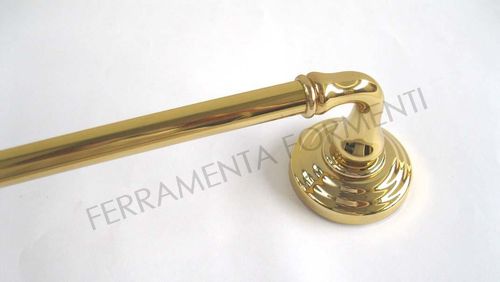 Medea A 6041 - Portasalviette per bagno, design Valli Workshop, colore oro zecchino, cm 45