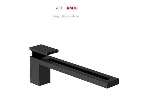 Reggimensola regolabile per legno o cristallo MITAL RM30, colore grigio antracite, scegliere misura