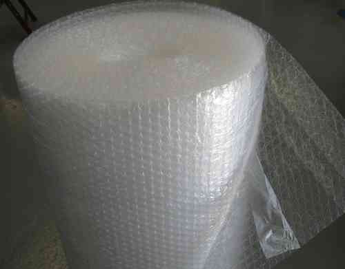 Roll in polythene bubbles, height 1 meter x 25 meters, pluriball