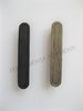 Maniglia per mobile CONFALONIERI MB09168, da incasso per profili stretti, mm 10 x 80, nero o bronzo
