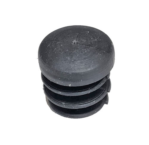 Round plastic cap with blades for tubular