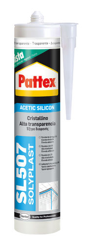 SL507 CRISTALLINO, acetico super trasparente, 300 ml - PATTEX
