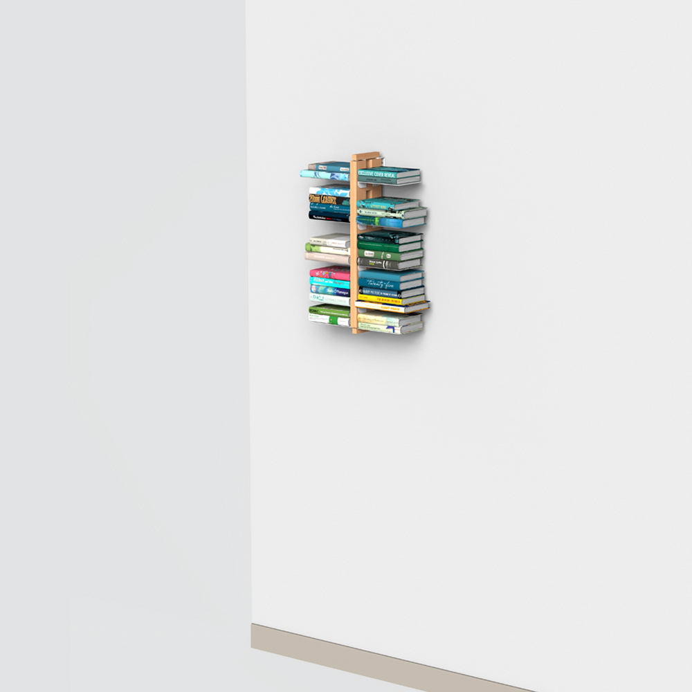 Zia Bice |Wall hung bookshelf | h 60 cm