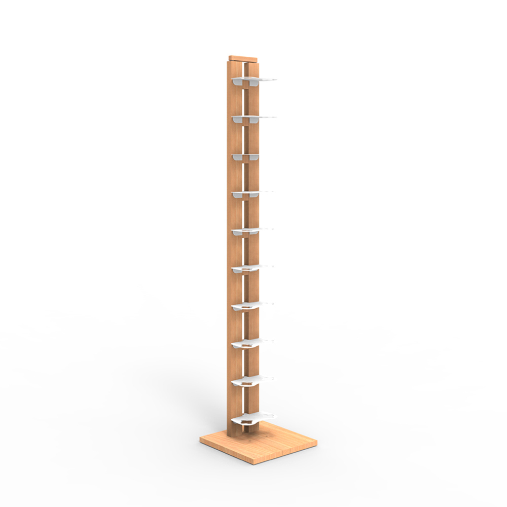 Zia Gaia | Column bottle rack with single shelves | h 150 cm
