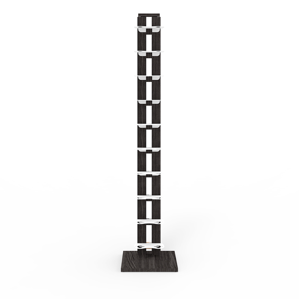 Zia Gaia | portabottiglie singolo a colonna | h 150 cm | nero
